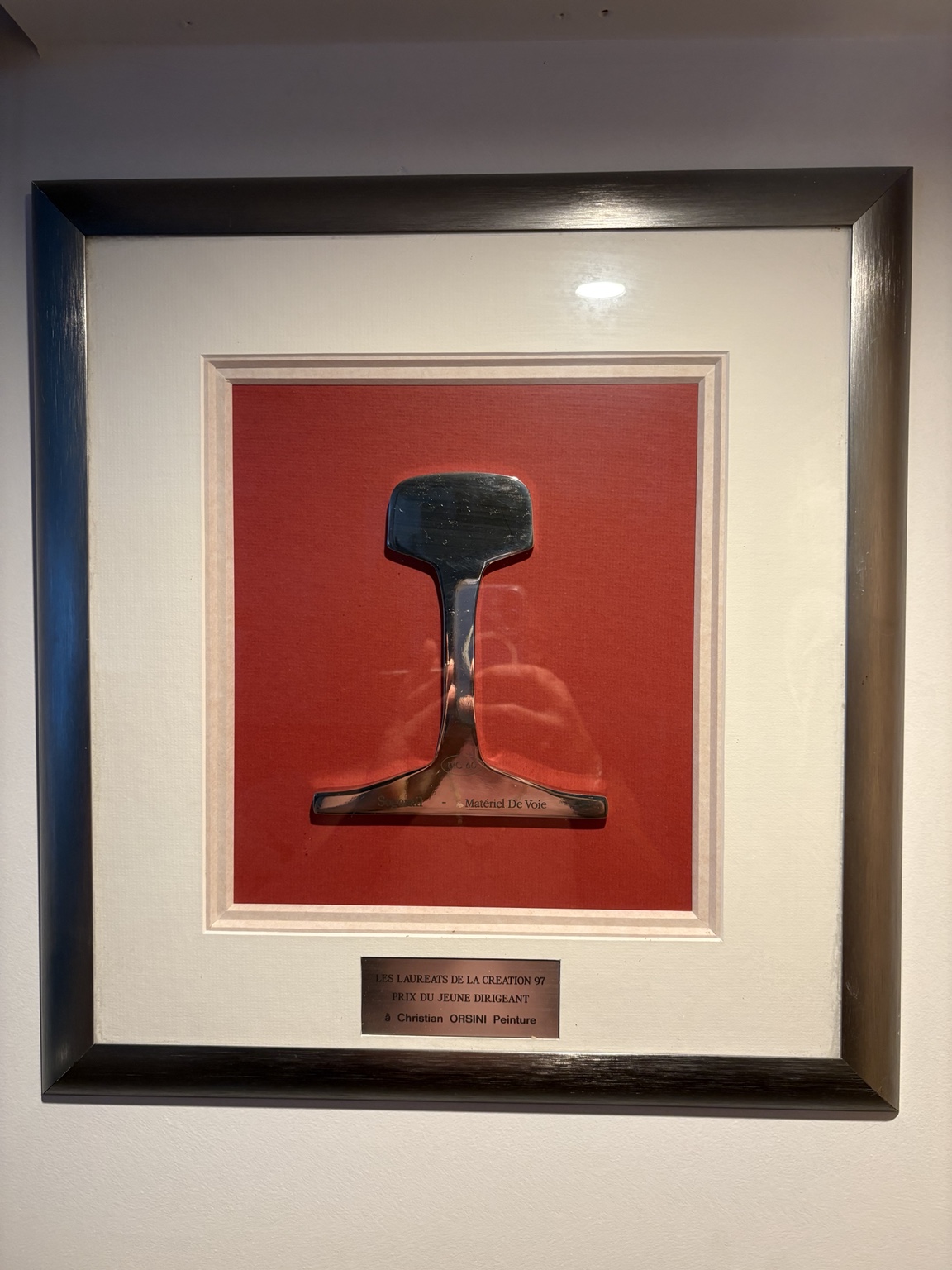 Prix du jeune dirigeant 1997 - Christian Orsini