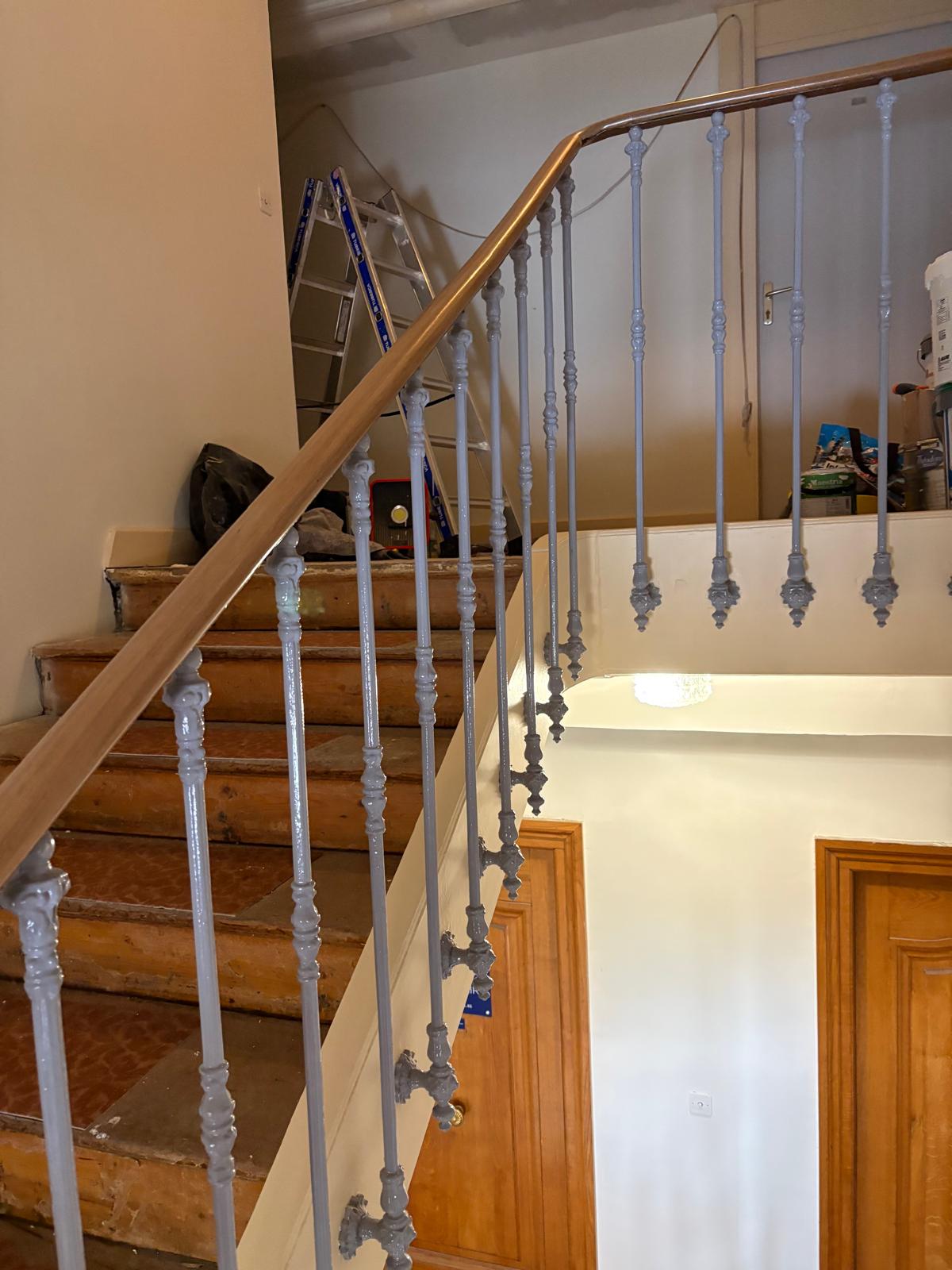 Escalier rénové
